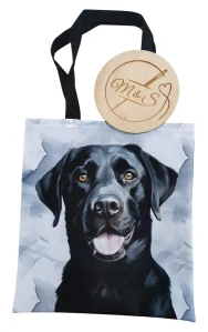 Nákupní taška Labrador černý